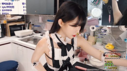 Beautiful Korean maid