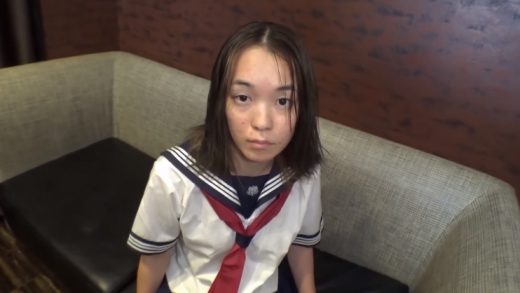 First scene of Japanese female schoolgirl